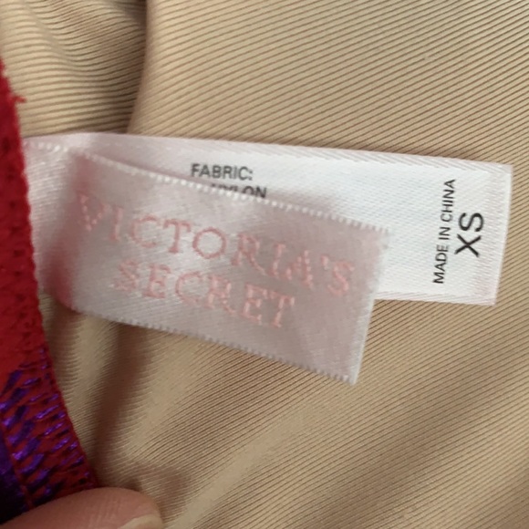 NWOT VICTORIA’S SECRET Red And Purple Metallic Polka Dot Bikini - Picture 8 of 14